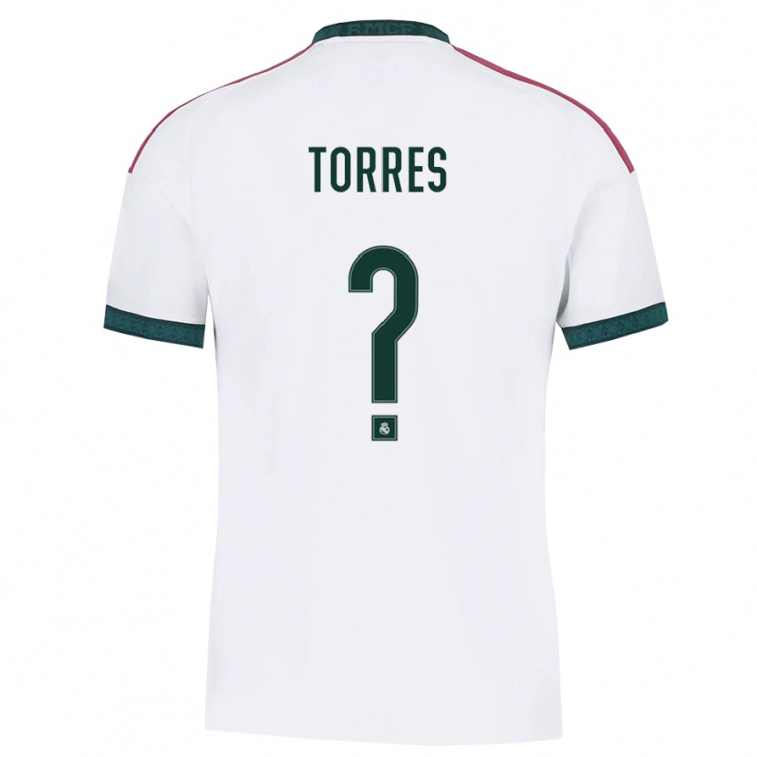 Danxen Dámské Roi Torres #0 Tmavě Zelená Bílá Červená Domů Hráčské Dresy 2026/27 Dres