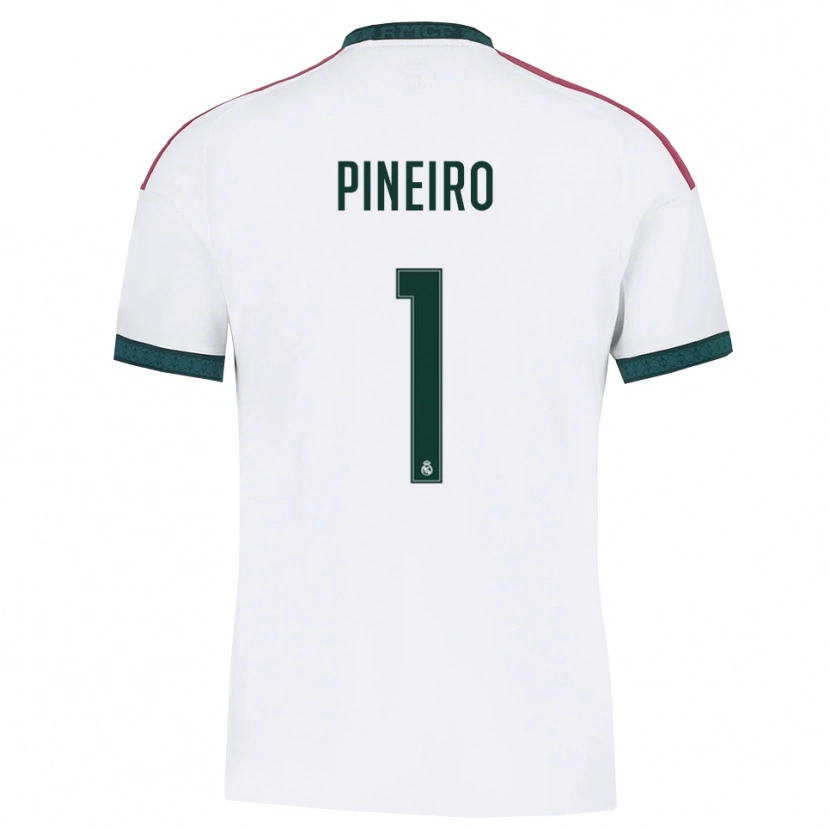 Danxen Dámské Diego Pineiro #1 Tmavě Zelená Bílá Červená Domů Hráčské Dresy 2026/27 Dres