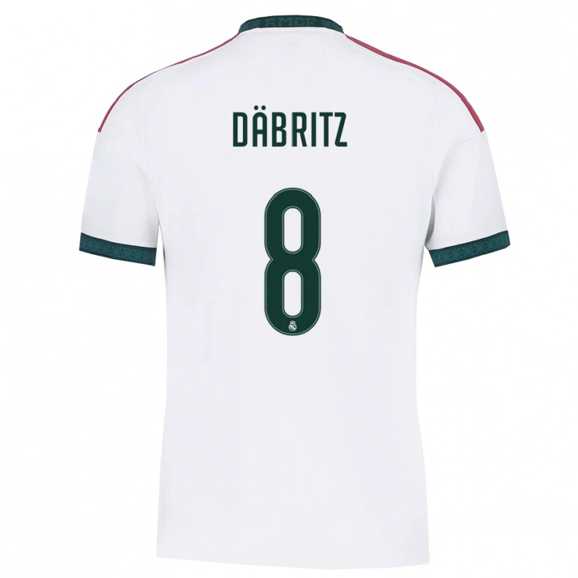 Danxen Dámské Sara Däbritz #8 Tmavě Zelená Bílá Červená Domů Hráčské Dresy 2026/27 Dres