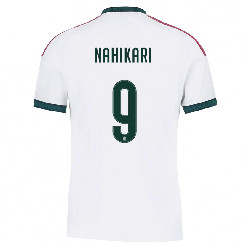 Danxen Dámské Nahikari Garcia #9 Tmavě Zelená Bílá Červená Domů Hráčské Dresy 2026/27 Dres