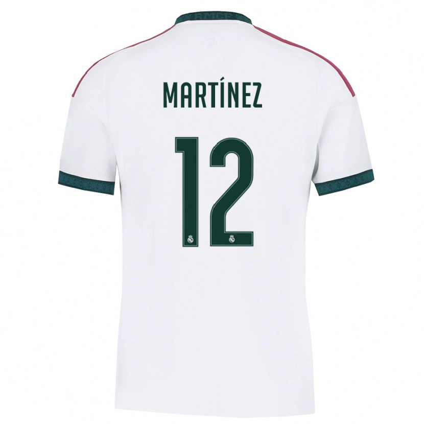 Danxen Dámské Rubén Martínez #12 Tmavě Zelená Bílá Červená Domů Hráčské Dresy 2026/27 Dres