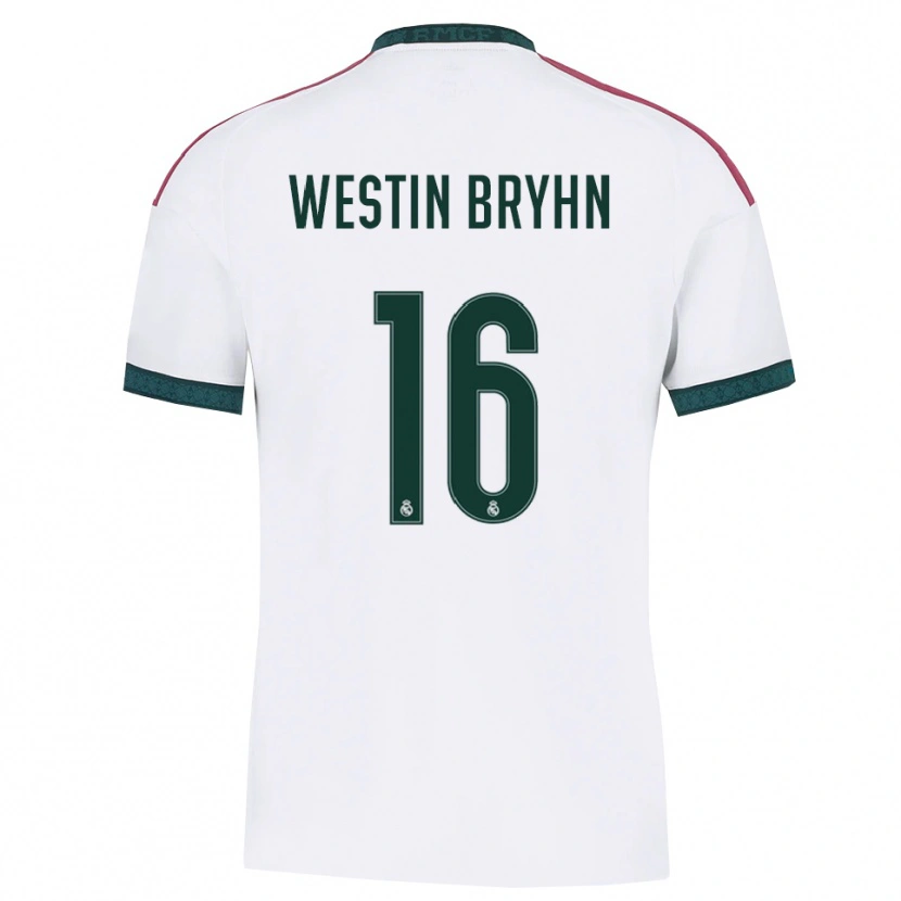 Danxen Dámské Leon Westin Bryhn #16 Tmavě Zelená Bílá Červená Domů Hráčské Dresy 2026/27 Dres