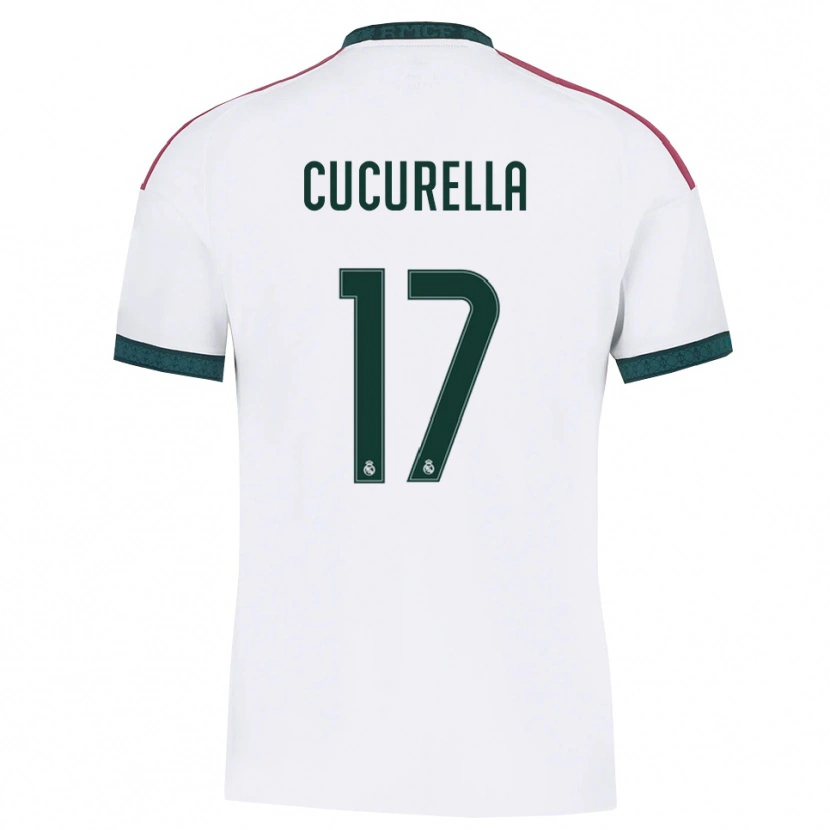 Danxen Dámské Marc Cucurella #17 Tmavě Zelená Bílá Červená Domů Hráčské Dresy 2026/27 Dres