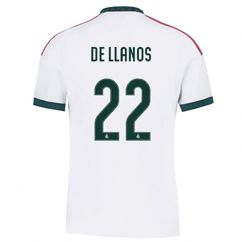 Danxen Dámské Hugo De Llanos #22 Tmavě Zelená Bílá Červená Domů Hráčské Dresy 2026/27 Dres