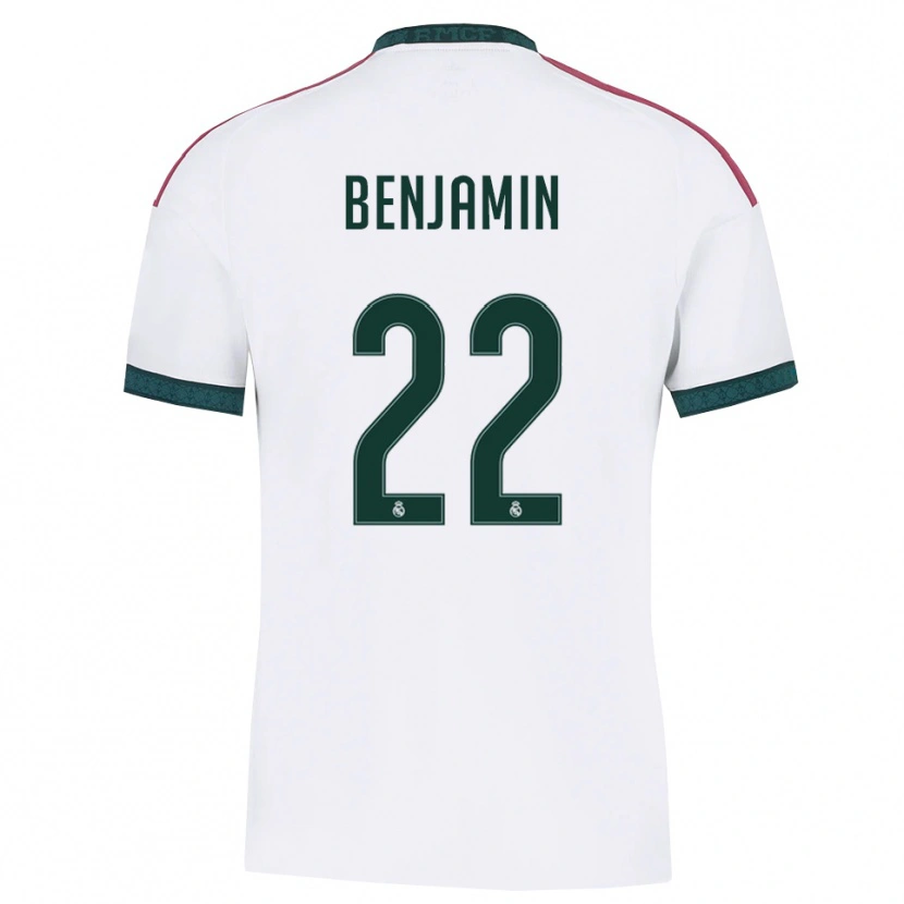 Danxen Dámské Emanuel Benjamín De Santana Balbinot #22 Tmavě Zelená Bílá Červená Domů Hráčské Dresy 2026/27 Dres
