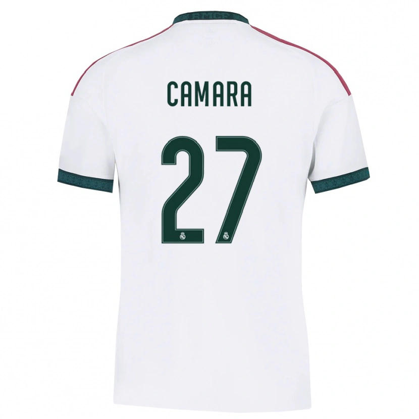 Danxen Dámské Kalifa Camara #27 Tmavě Zelená Bílá Červená Domů Hráčské Dresy 2026/27 Dres
