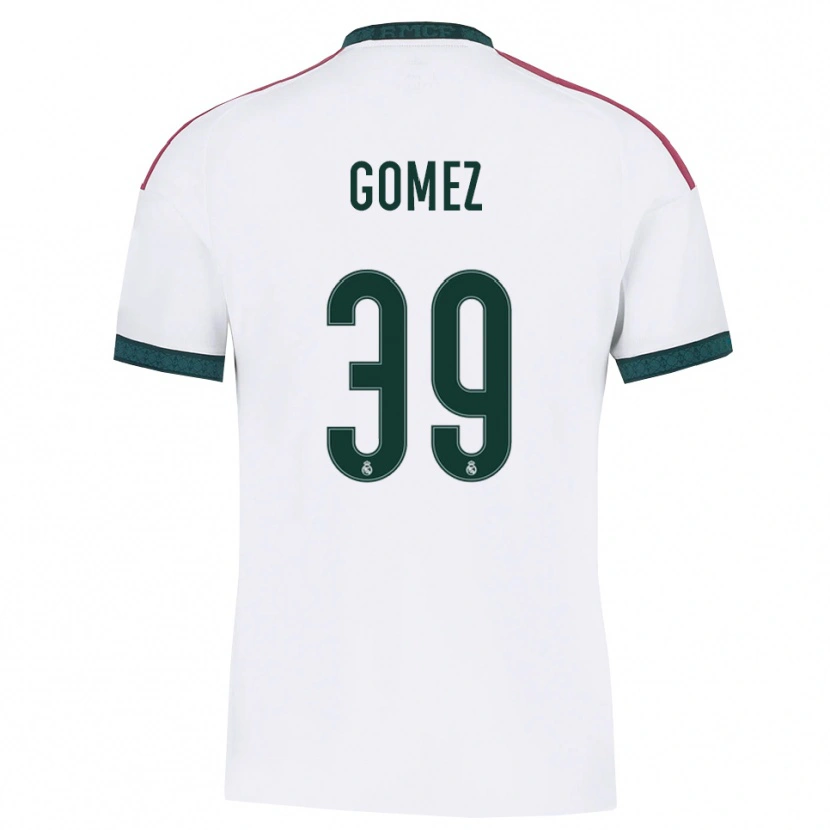 Danxen Dámské Eric Gomez #39 Tmavě Zelená Bílá Červená Domů Hráčské Dresy 2026/27 Dres
