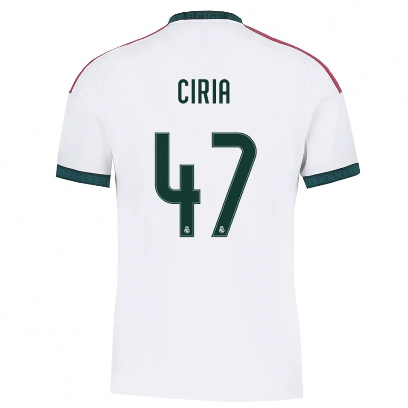 Danxen Dámské Alexis Ciria #47 Tmavě Zelená Bílá Červená Domů Hráčské Dresy 2026/27 Dres