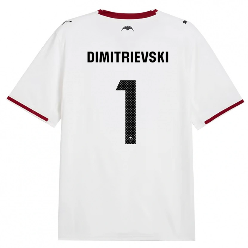 Danxen Dámské Stole Dimitrievski #1 Černá Bílá Červená Žlutá Domů Hráčské Dresy 2026/27 Dres