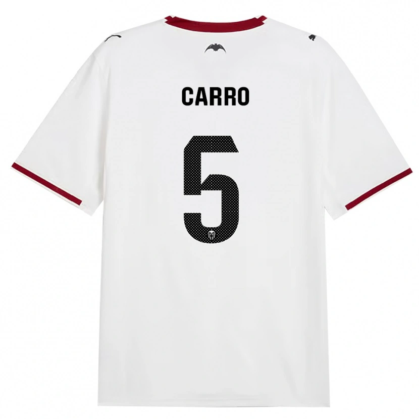 Danxen Dámské Marta Carro #5 Černá Bílá Červená Žlutá Domů Hráčské Dresy 2026/27 Dres
