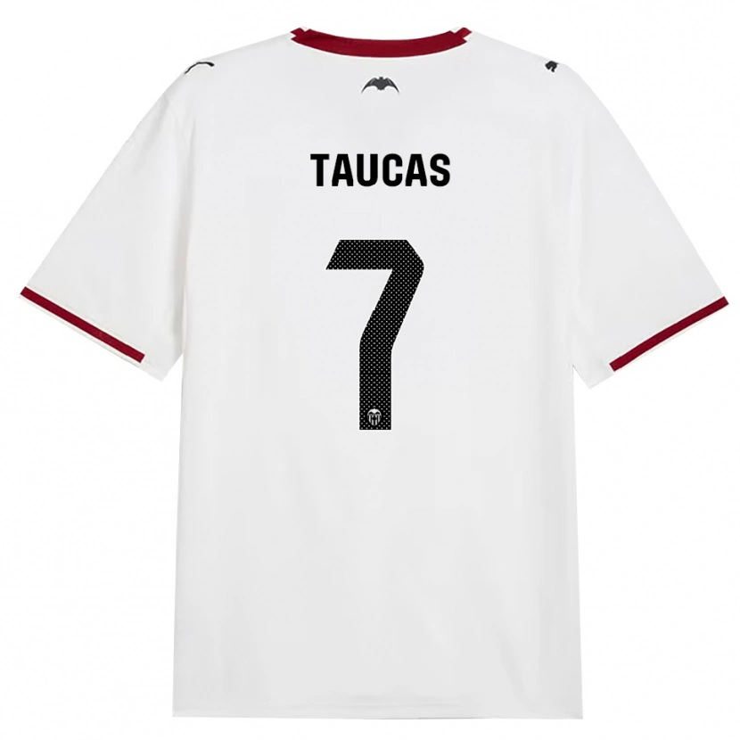 Danxen Dámské Dominykas Taučas #7 Černá Bílá Červená Žlutá Domů Hráčské Dresy 2026/27 Dres