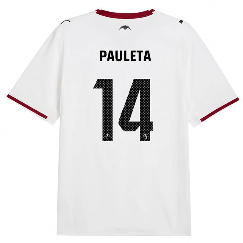 Danxen Dámské Paula Sancho González #14 Černá Bílá Červená Žlutá Domů Hráčské Dresy 2026/27 Dres