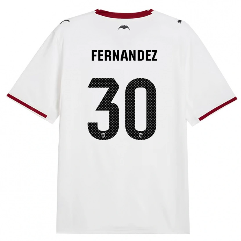 Danxen Dámské Rubén Fernández #30 Černá Bílá Červená Žlutá Domů Hráčské Dresy 2026/27 Dres