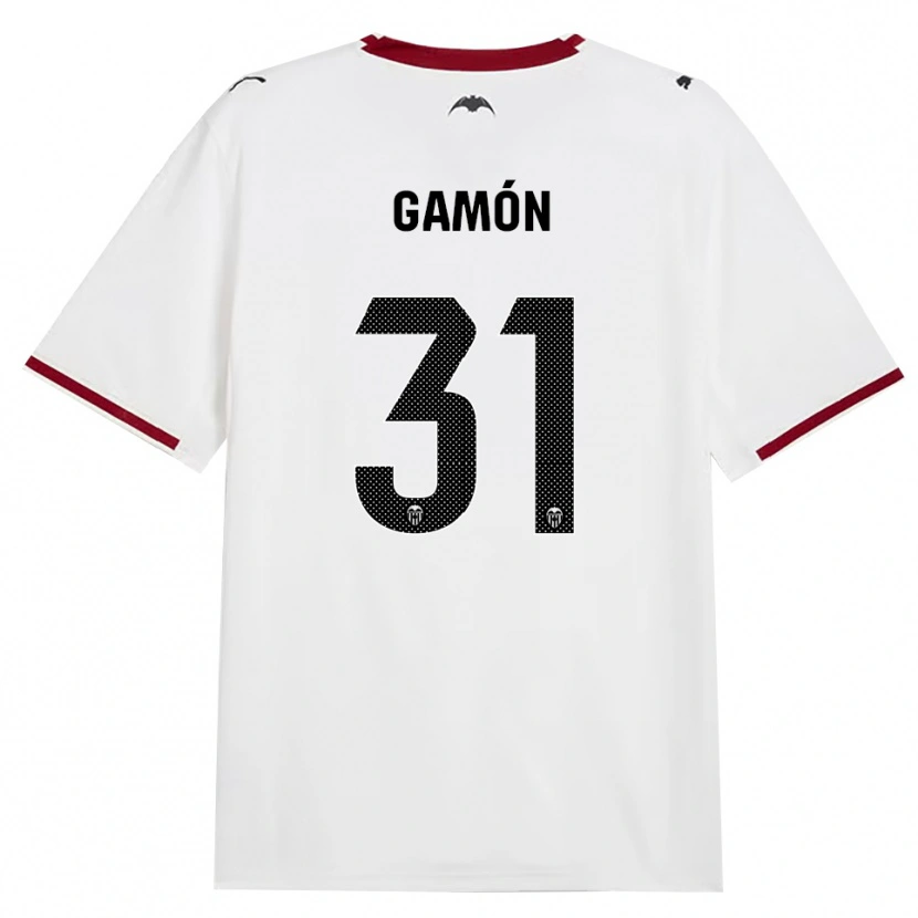 Danxen Dámské Rodrigo Gamón #31 Černá Bílá Červená Žlutá Domů Hráčské Dresy 2026/27 Dres