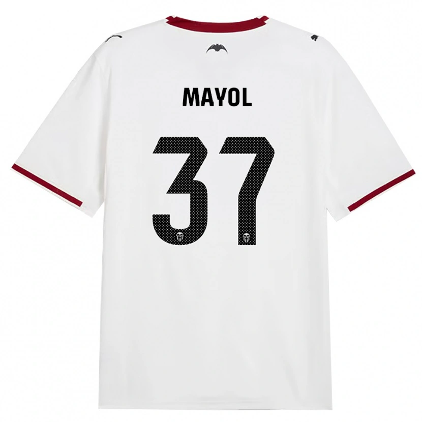 Danxen Dámské Aaron Mayol #37 Černá Bílá Červená Žlutá Domů Hráčské Dresy 2026/27 Dres