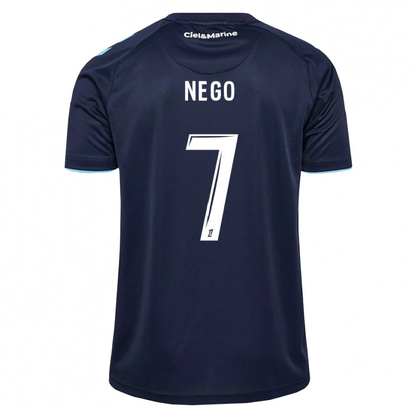 Danxen Dámské Loïc Nego #7 Kukuřičně Modrá Půlnoční Modrá Domů Hráčské Dresy 2026/27 Dres