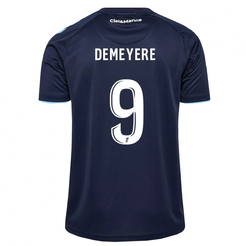 Danxen Dámské Silke Demeyere #9 Kukuřičně Modrá Půlnoční Modrá Domů Hráčské Dresy 2026/27 Dres