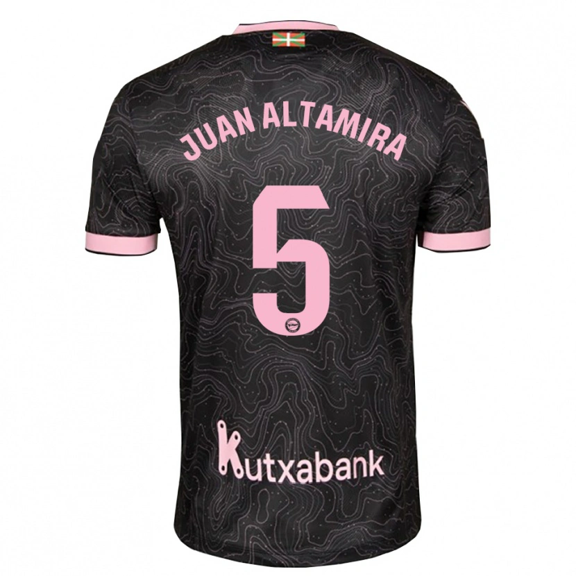 Danxen Dámské Ines Juan Altamira #5 Černá Růžová Daleko Hráčské Dresy 2026/27 Dres
