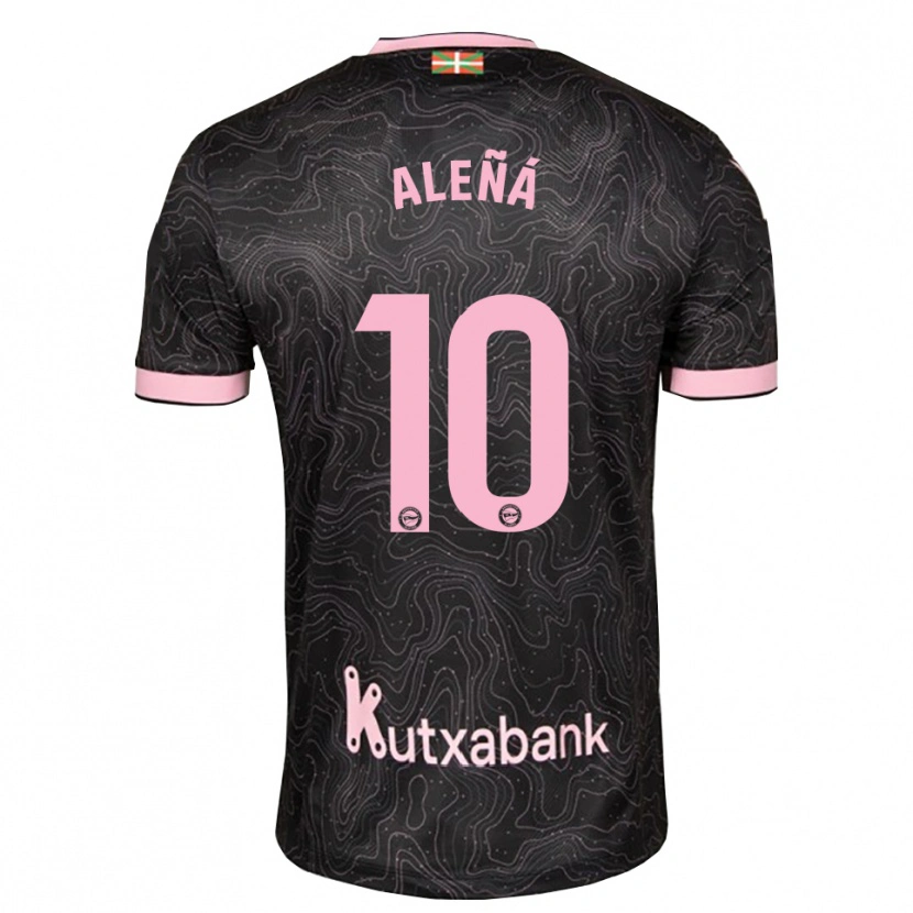 Danxen Dámské Carles Aleñá #10 Černá Růžová Daleko Hráčské Dresy 2026/27 Dres