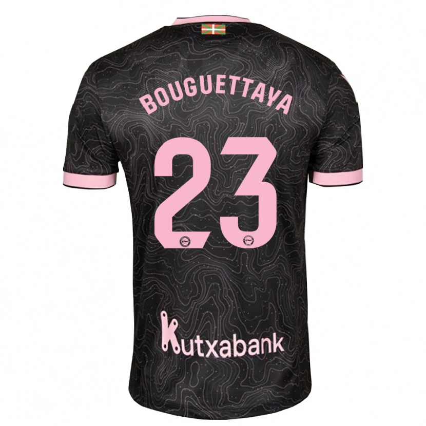 Danxen Dámské Tazghat Bouguettaya #23 Černá Růžová Daleko Hráčské Dresy 2026/27 Dres