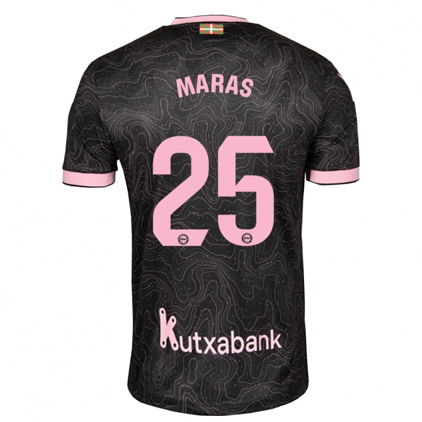 Danxen Dámské Nikola Maras #25 Černá Růžová Daleko Hráčské Dresy 2026/27 Dres