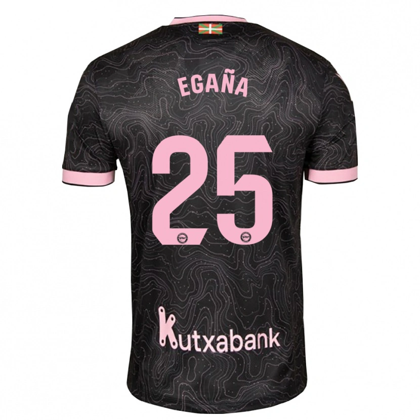 Danxen Dámské Eider Egaña #25 Černá Růžová Daleko Hráčské Dresy 2026/27 Dres