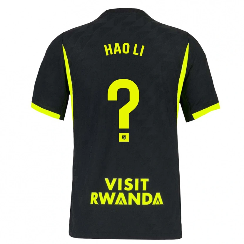 Danxen Dámské Hao Li #0 Jasně Zelená Černá Daleko Hráčské Dresy 2026/27 Dres