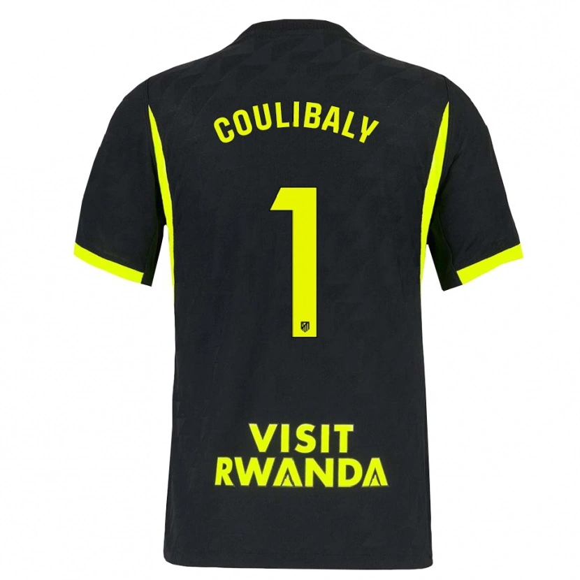 Danxen Dámské Izan Coulibaly #1 Jasně Zelená Černá Daleko Hráčské Dresy 2026/27 Dres
