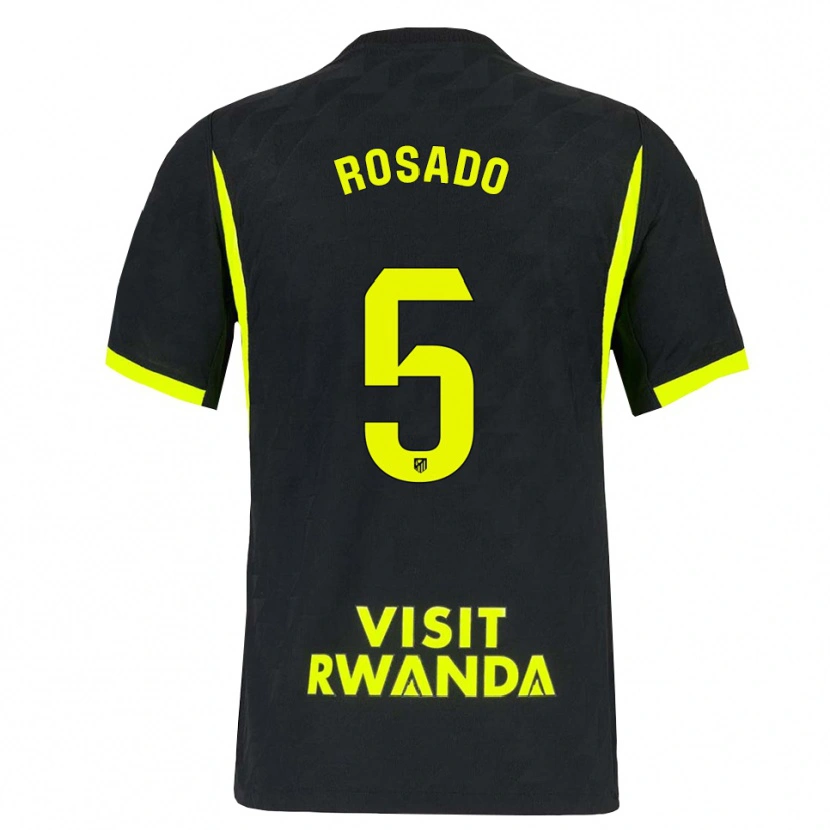 Danxen Dámské Diego Rosado #5 Jasně Zelená Černá Daleko Hráčské Dresy 2026/27 Dres