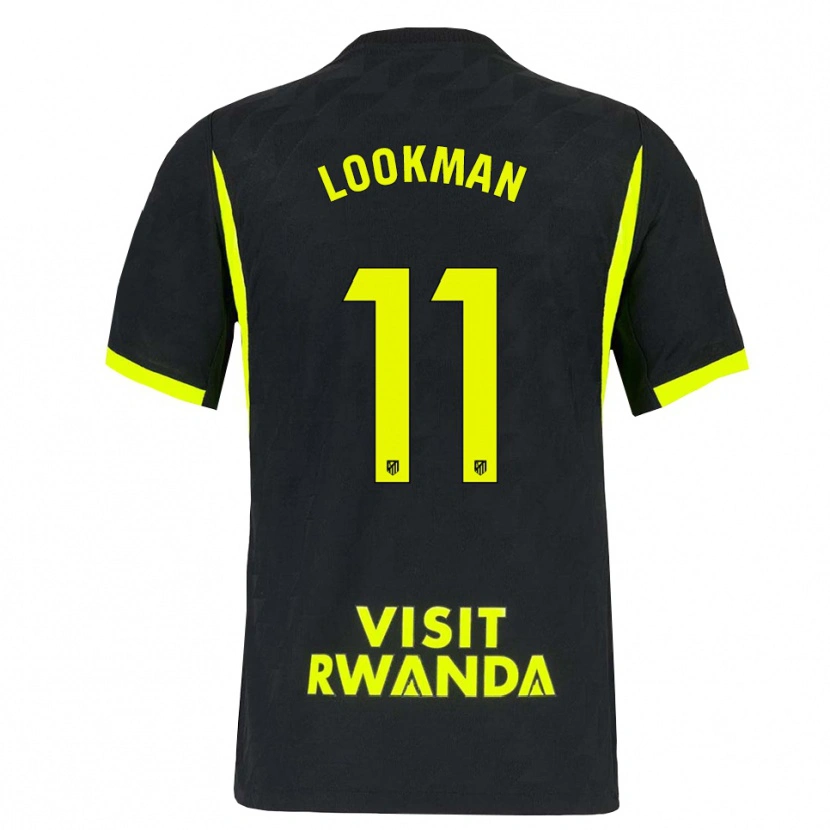 Danxen Dámské Ademola Lookman #11 Jasně Zelená Černá Daleko Hráčské Dresy 2026/27 Dres