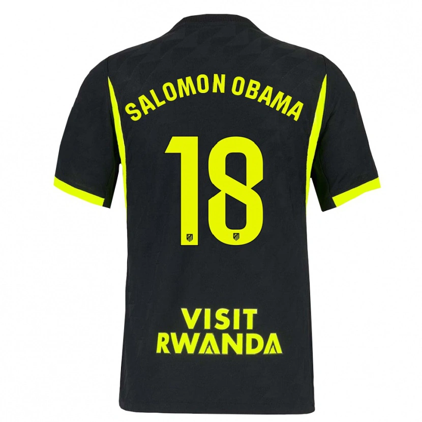 Danxen Dámské Salomon Obama #18 Jasně Zelená Černá Daleko Hráčské Dresy 2026/27 Dres