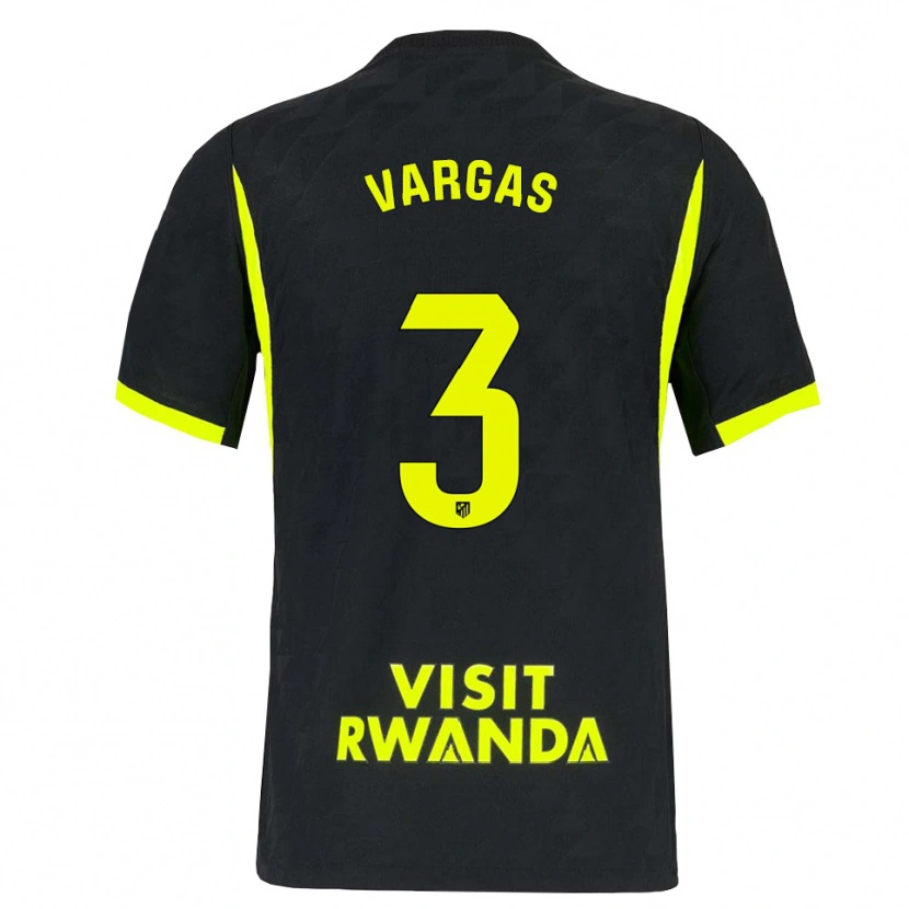 Danxen Dámské Obed Vargas #3 Jasně Zelená Černá Daleko Hráčské Dresy 2026/27 Dres