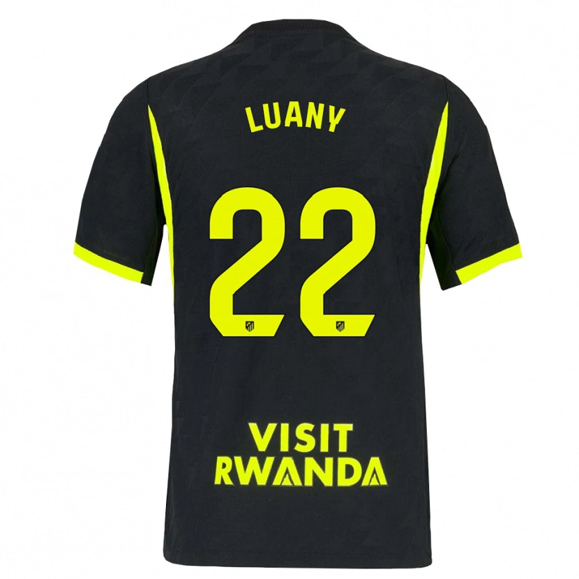 Danxen Dámské Luany Vitória Da Silva Rosa #22 Jasně Zelená Černá Daleko Hráčské Dresy 2026/27 Dres
