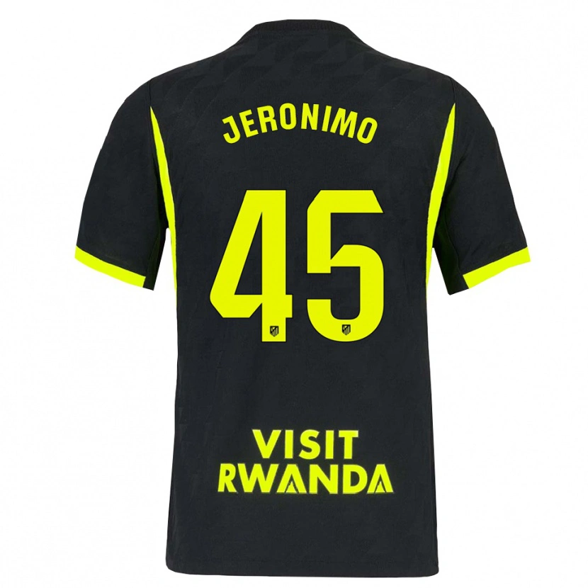 Danxen Dámské Isaiah Jeronimo #45 Jasně Zelená Černá Daleko Hráčské Dresy 2026/27 Dres