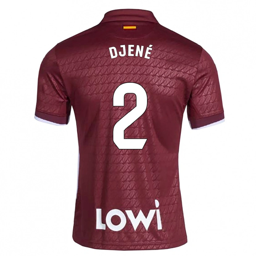 Danxen Dámské Dakonam Djené #2 Tmavě Červená Bílá Daleko Hráčské Dresy 2026/27 Dres