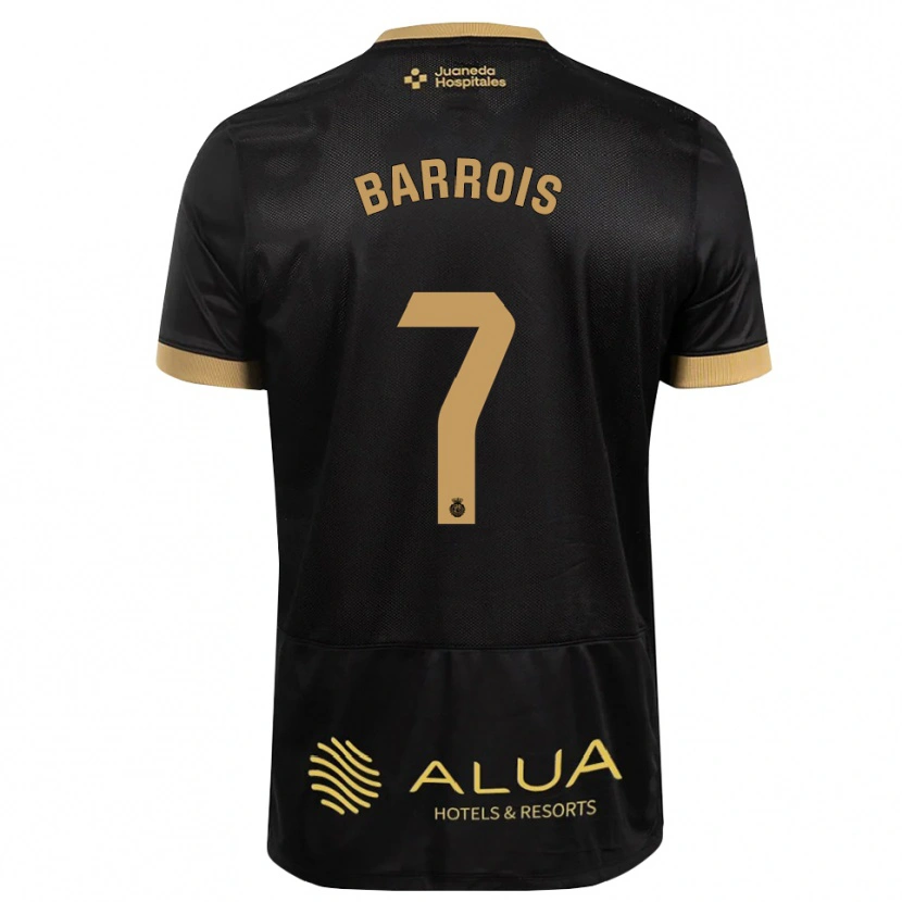 Danxen Dámské Eliott Barrois #7 Černá Pískově Hnědá Dřevěně Hnědá Daleko Hráčské Dresy 2026/27 Dres