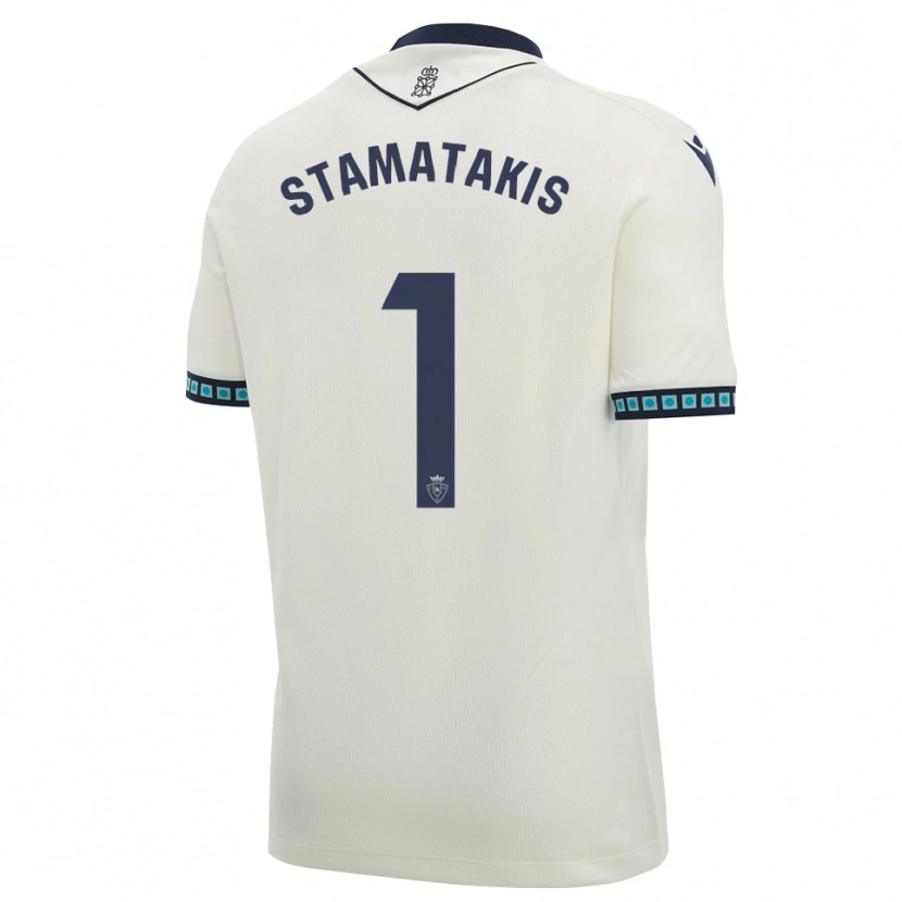 Danxen Dámské Dimitrios Stamatakis #1 Bílá Černá Světle Nebesky Modrá Daleko Hráčské Dresy 2026/27 Dres