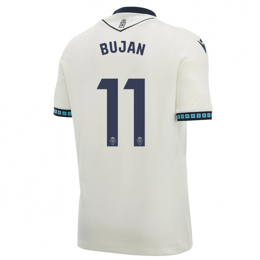 Danxen Dámské Unai Buján #11 Bílá Černá Světle Nebesky Modrá Daleko Hráčské Dresy 2026/27 Dres