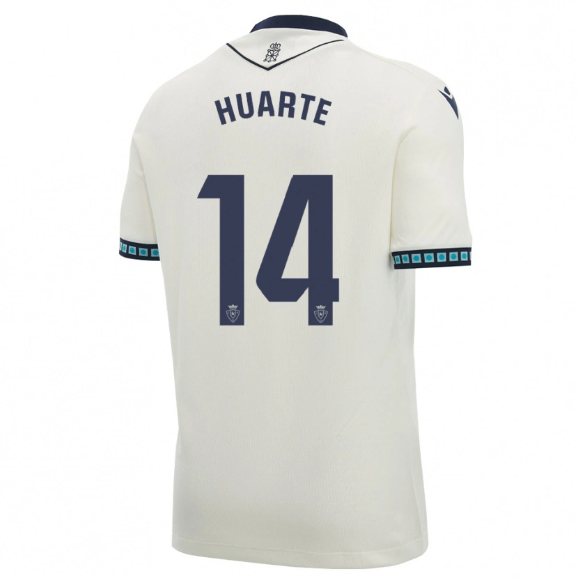 Danxen Dámské Xabi Huarte #14 Bílá Černá Světle Nebesky Modrá Daleko Hráčské Dresy 2026/27 Dres