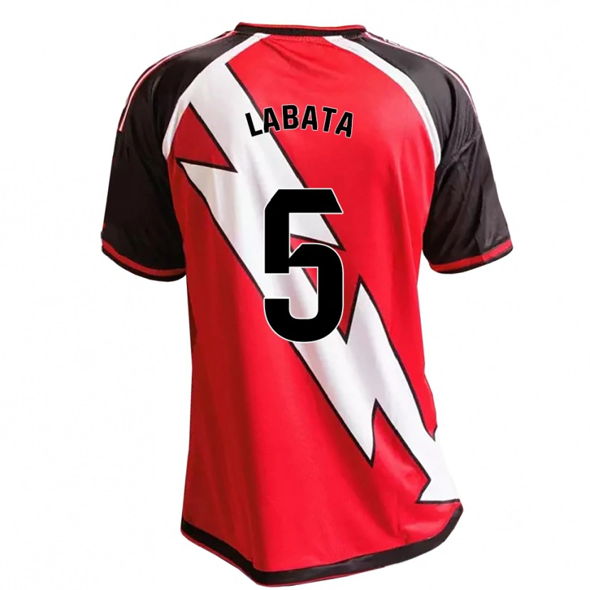 Danxen Dámské Anthony Labata #5 Červená Černá Bílá Daleko Hráčské Dresy 2026/27 Dres