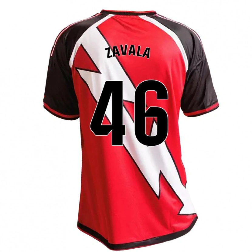 Danxen Dámské Andrés Zavala #46 Červená Černá Bílá Daleko Hráčské Dresy 2026/27 Dres