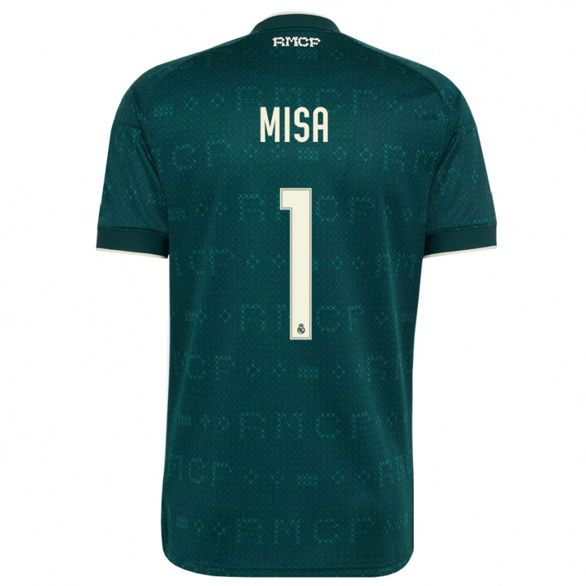 Danxen Dámské Misa Rodríguez #1 Tmavě Šedá Bílá Daleko Hráčské Dresy 2026/27 Dres