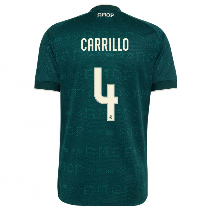 Danxen Dámské Alvaro Carrillo #4 Tmavě Šedá Bílá Daleko Hráčské Dresy 2026/27 Dres