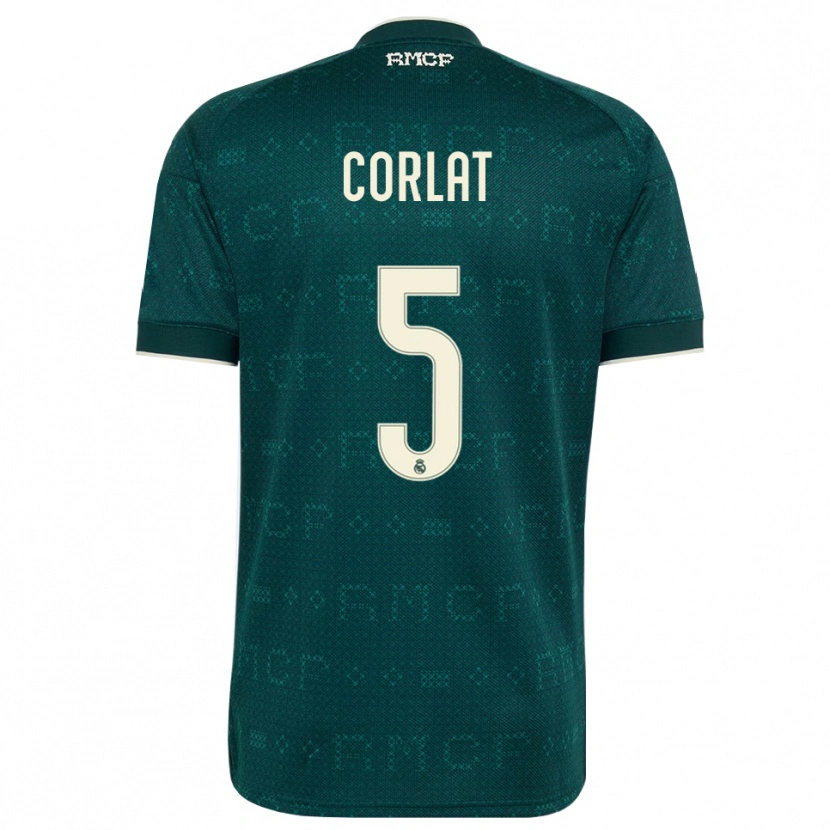 Danxen Dámské Edu Corlat #5 Tmavě Šedá Bílá Daleko Hráčské Dresy 2026/27 Dres