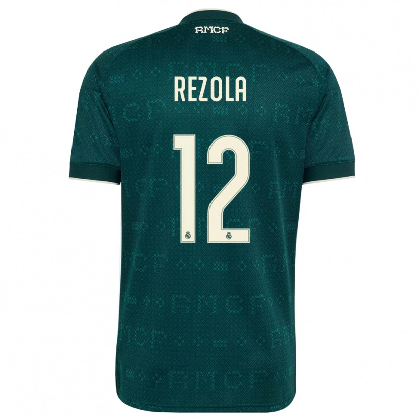Danxen Dámské Manex Rezola #12 Tmavě Šedá Bílá Daleko Hráčské Dresy 2026/27 Dres