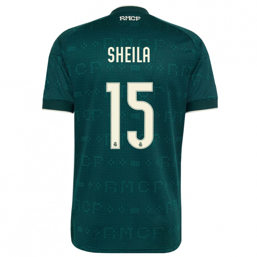 Danxen Dámské Sheila García #15 Tmavě Šedá Bílá Daleko Hráčské Dresy 2026/27 Dres