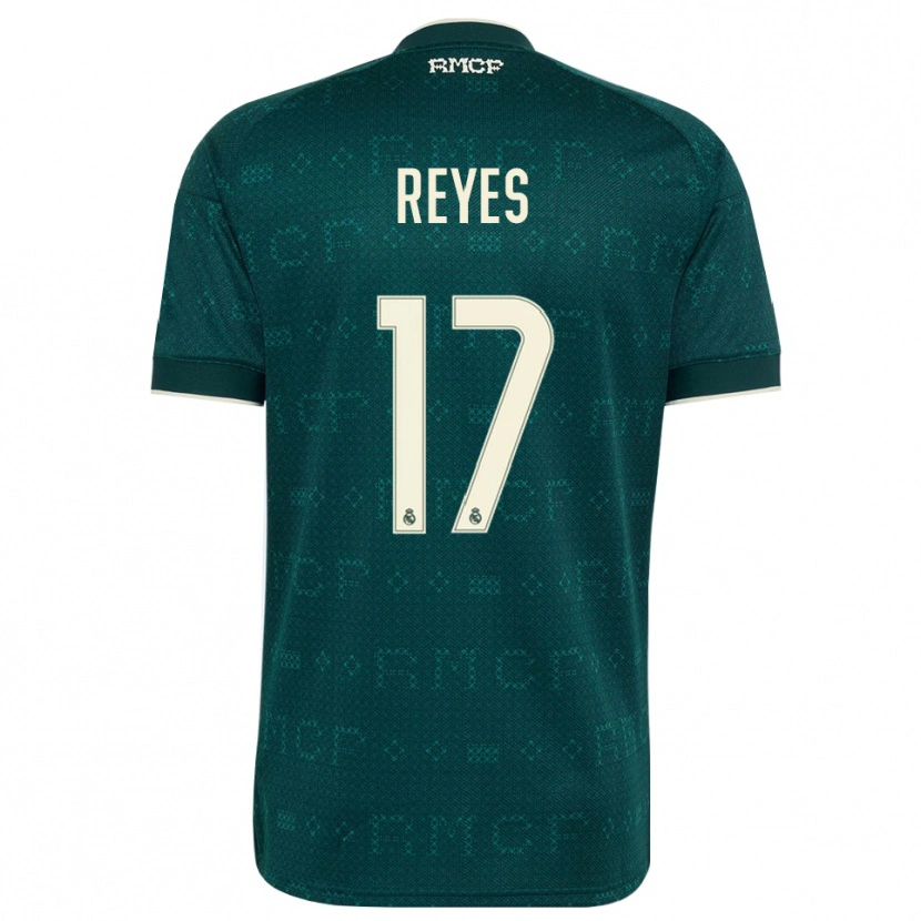 Danxen Dámské José Reyes #17 Tmavě Šedá Bílá Daleko Hráčské Dresy 2026/27 Dres