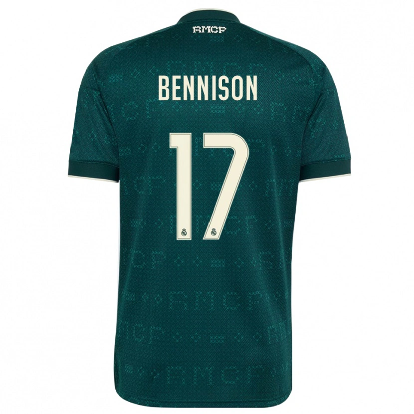 Danxen Dámské Hanna Bennison #17 Tmavě Šedá Bílá Daleko Hráčské Dresy 2026/27 Dres