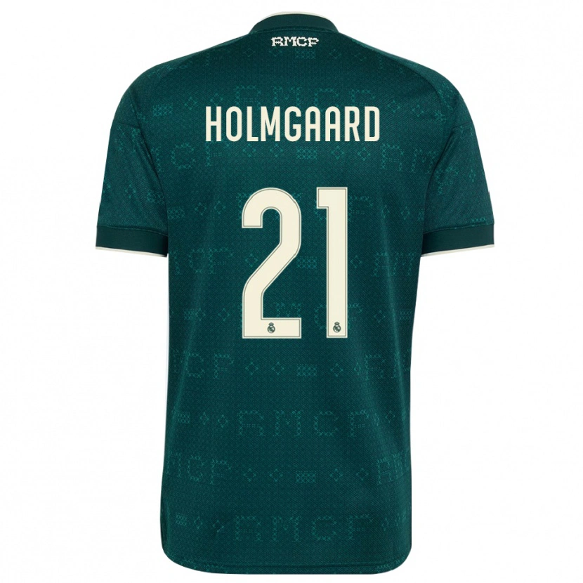 Danxen Dámské Sara Rosted Holmgaard #21 Tmavě Šedá Bílá Daleko Hráčské Dresy 2026/27 Dres
