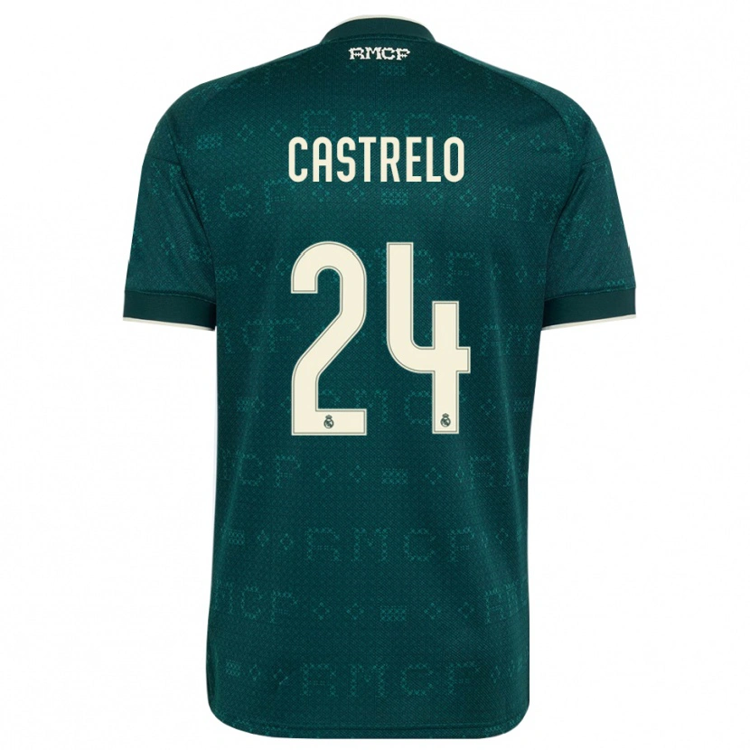 Danxen Dámské Gabri Castrelo #24 Tmavě Šedá Bílá Daleko Hráčské Dresy 2026/27 Dres